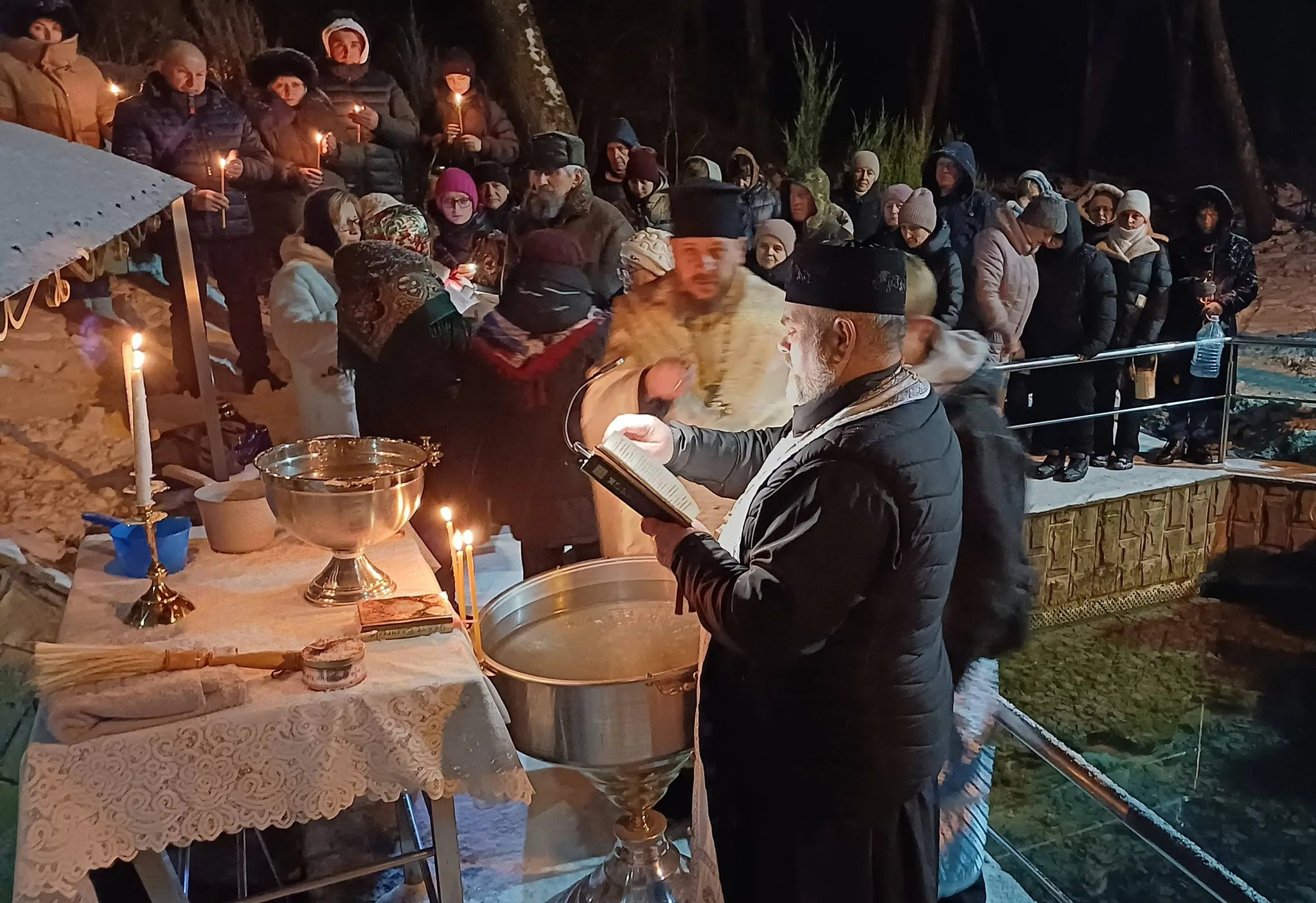 освячення води