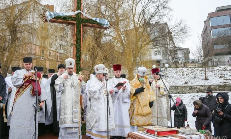 У Тернополі 6 січня відбудеться Йорданське водосвяття на набережній ставу