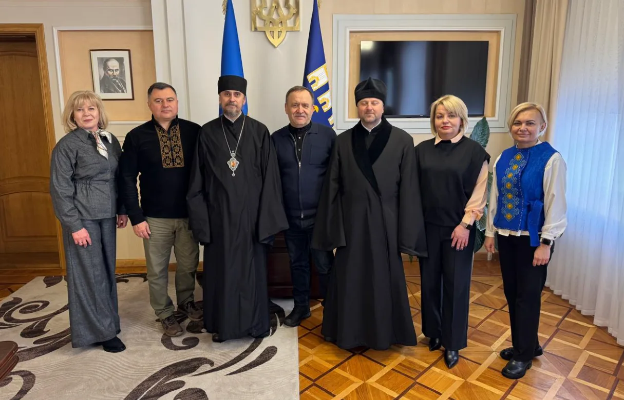 Митрополит Нестор освятив приміщення Тернопільської ОВА у свято Хрещення Господнього