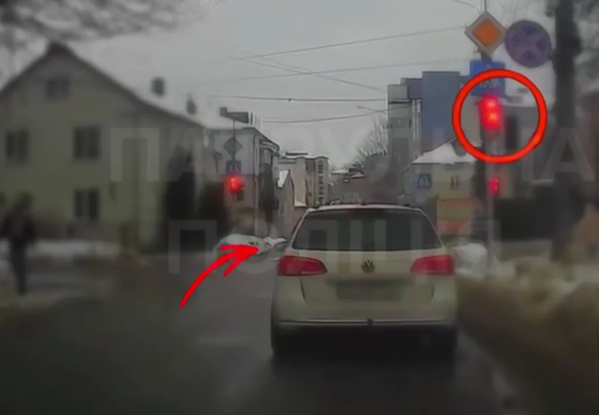 Проїзд на заборонний сигнал: на вулиці Теліги оштрафували кермувальника