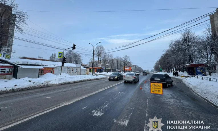 У Тернополі водій під наркотиками збив жінку на пішохідному переході