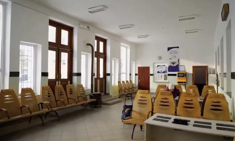 Пункт обігріву в Тернополі.