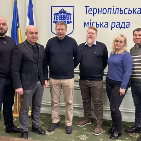 До Тернополя прибула делегація зі шведського Роннебі та запустила новий спільний проєкт Polaris