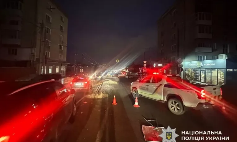 У Тернополі водій на авто Hyundai збив жінку на переході