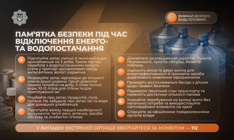 відключення світла