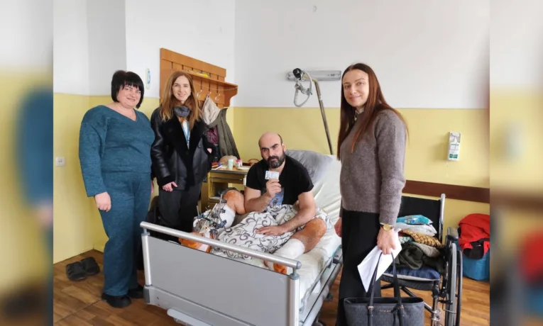 Поранені військовослужбовці