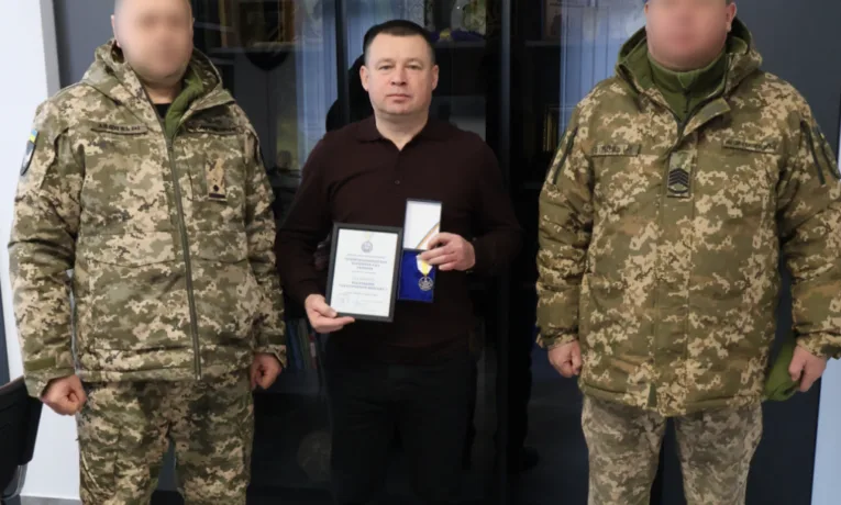 Сільський голова Трибухівців отримав відзнаку Головнокомандувача ЗСУ «За сприяння війську»