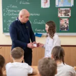 У Тернополі міський голова вручив пам'ятний годинник доньці загиблого військового Михайла Бачевича