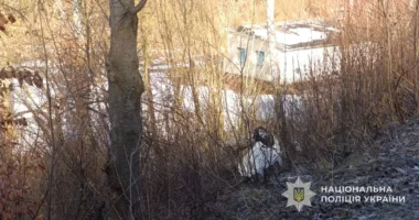 На об’їзній у Кременці знайшли перекинуту Skoda: водія встановлюють