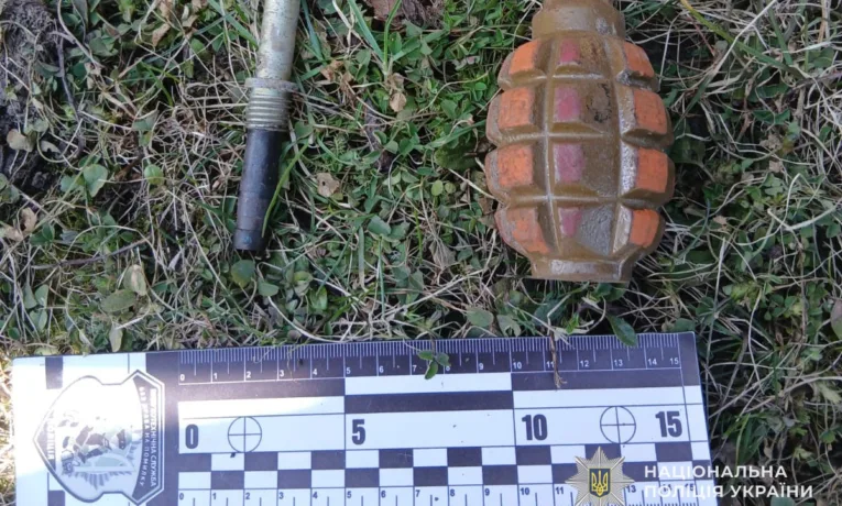 На території ліцею в Підволочиську знайшли макет бойової гранати