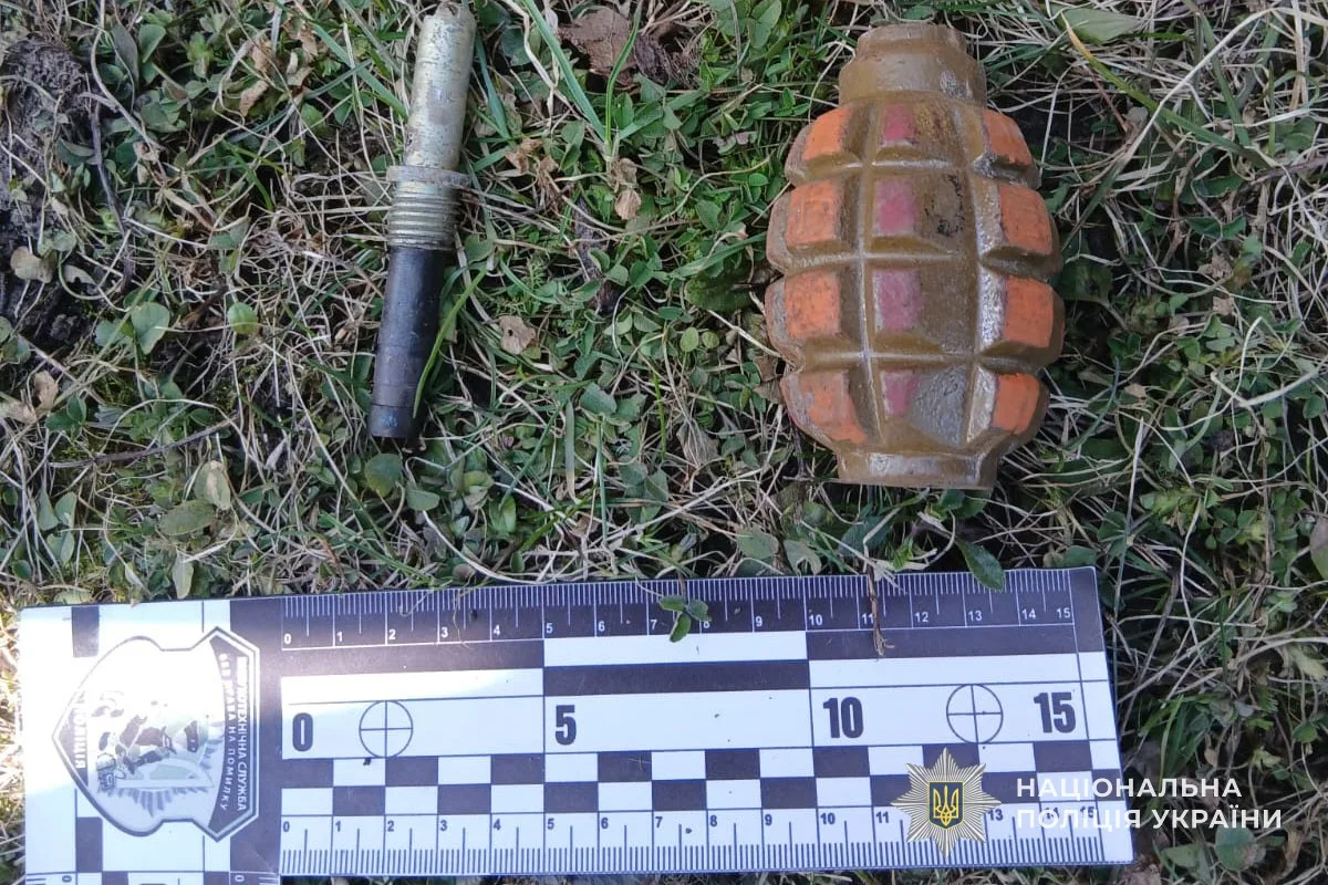 На території ліцею в Підволочиську знайшли макет бойової гранати