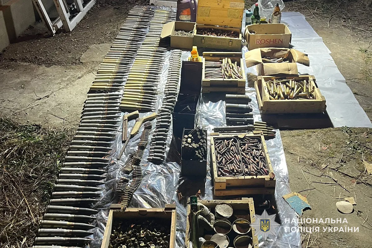 Від автоматів до ракетного палива: результати масштабної спецоперації поліції на Тернопільщині