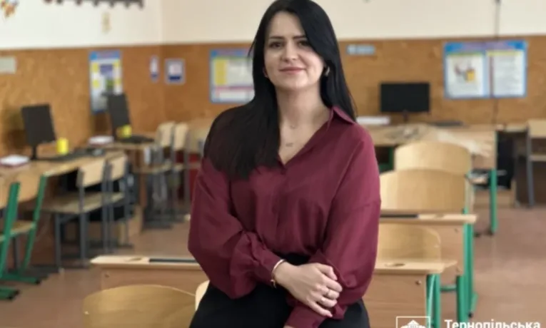Вчителька тернопільської школи №23 отримала премію Global Teacher Prize Ukraine