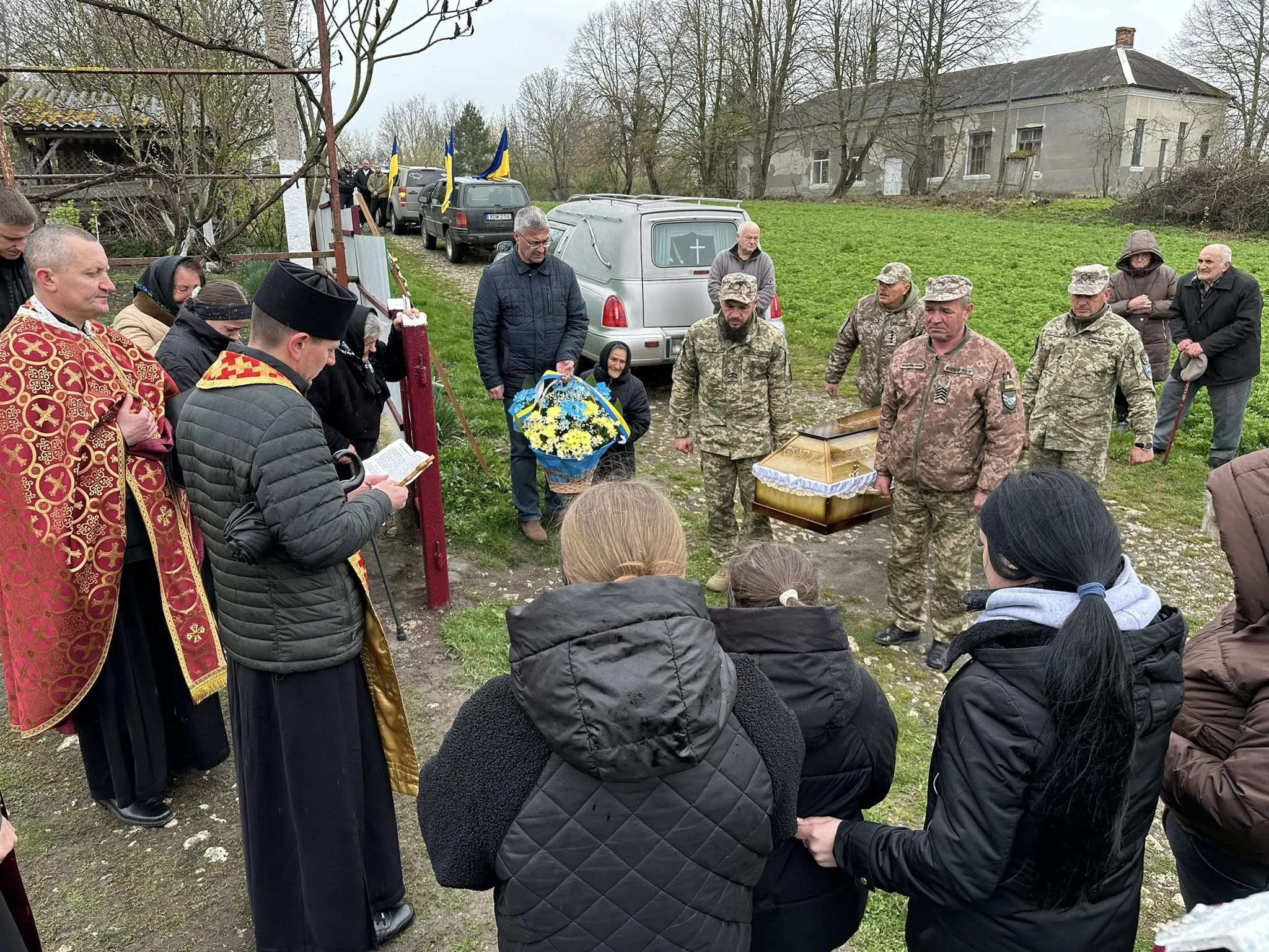 На Козівщині попрощалися із ветераном війни Богданом Стециною