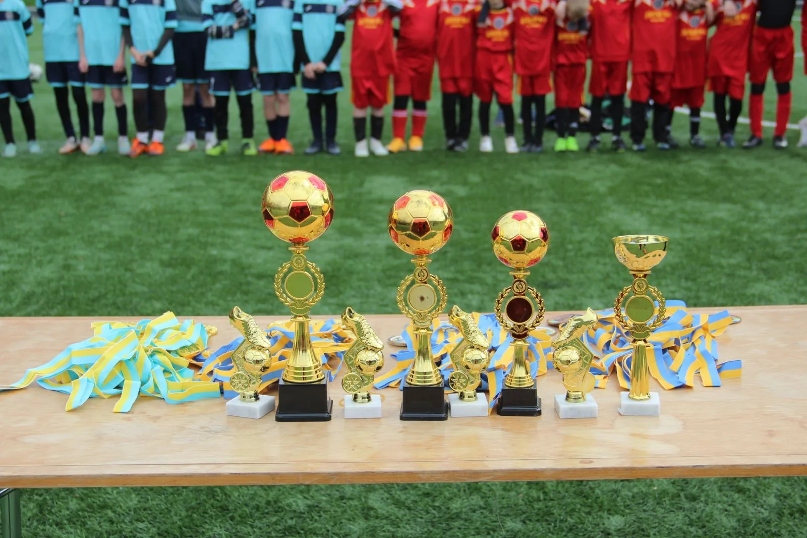 Ювілейні змагання у Чорткові: ДЮСШ відсвяткувала 60-річчя дитячим футбольним турніром