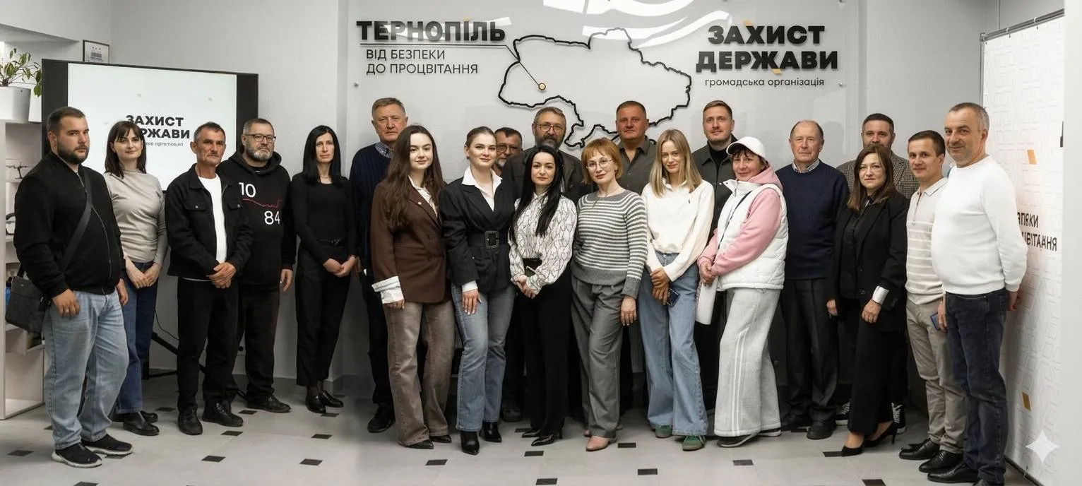 У Тернополі осередок ГО «Захист Держави» запрацював у новому офісі