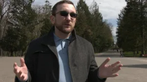 Володимир Салук, співавтор проєкту "Старий парк Тернополя". Суспільне Тернопіль