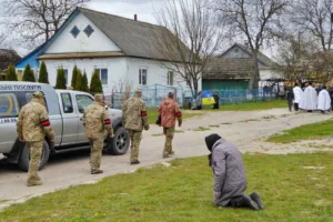 На Шумщині провели в останню путь воїна Сергія Решетніка