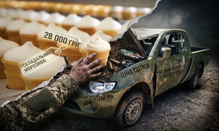 Складальник морозива заробляє більше українського солдата
