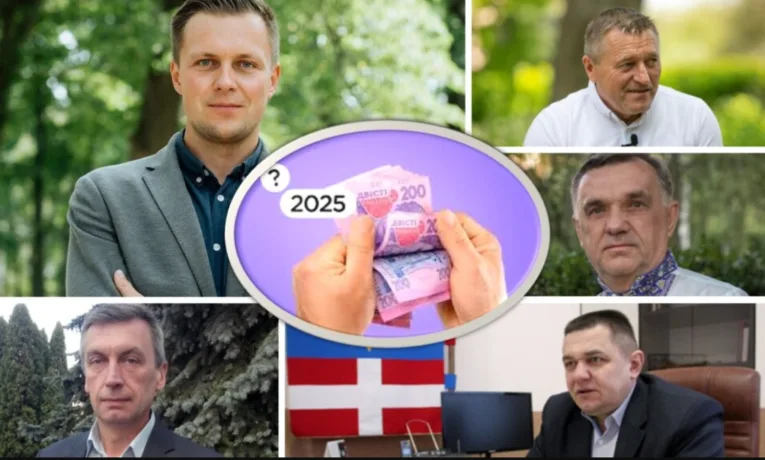 У скільки разів зросли зарплати голів громад Тернопільщини за рік