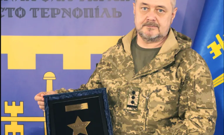 105 окрема бригада ТрО отримала зірку подяки від «Динамо» Київ