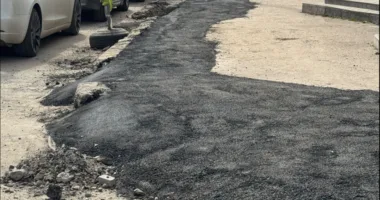 У мерії прокоментували скандал із тротуаром на Медовій: роботи виконані з порушеннями