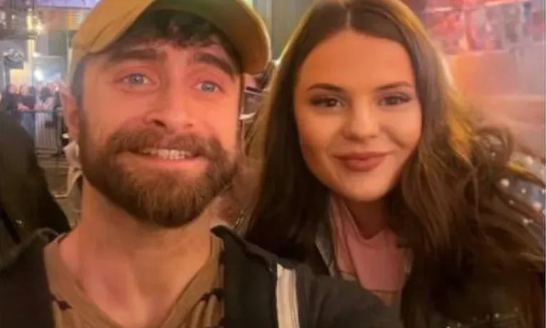 Взяв за руку і висловив підтримку Україні: Тернополянка у США зустріла зірок фільмів про Гаррі Поттера