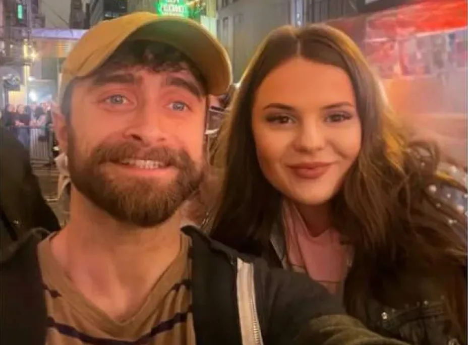 Взяв за руку і висловив підтримку Україні: Тернополянка у США зустріла зірок фільмів про Гаррі Поттера