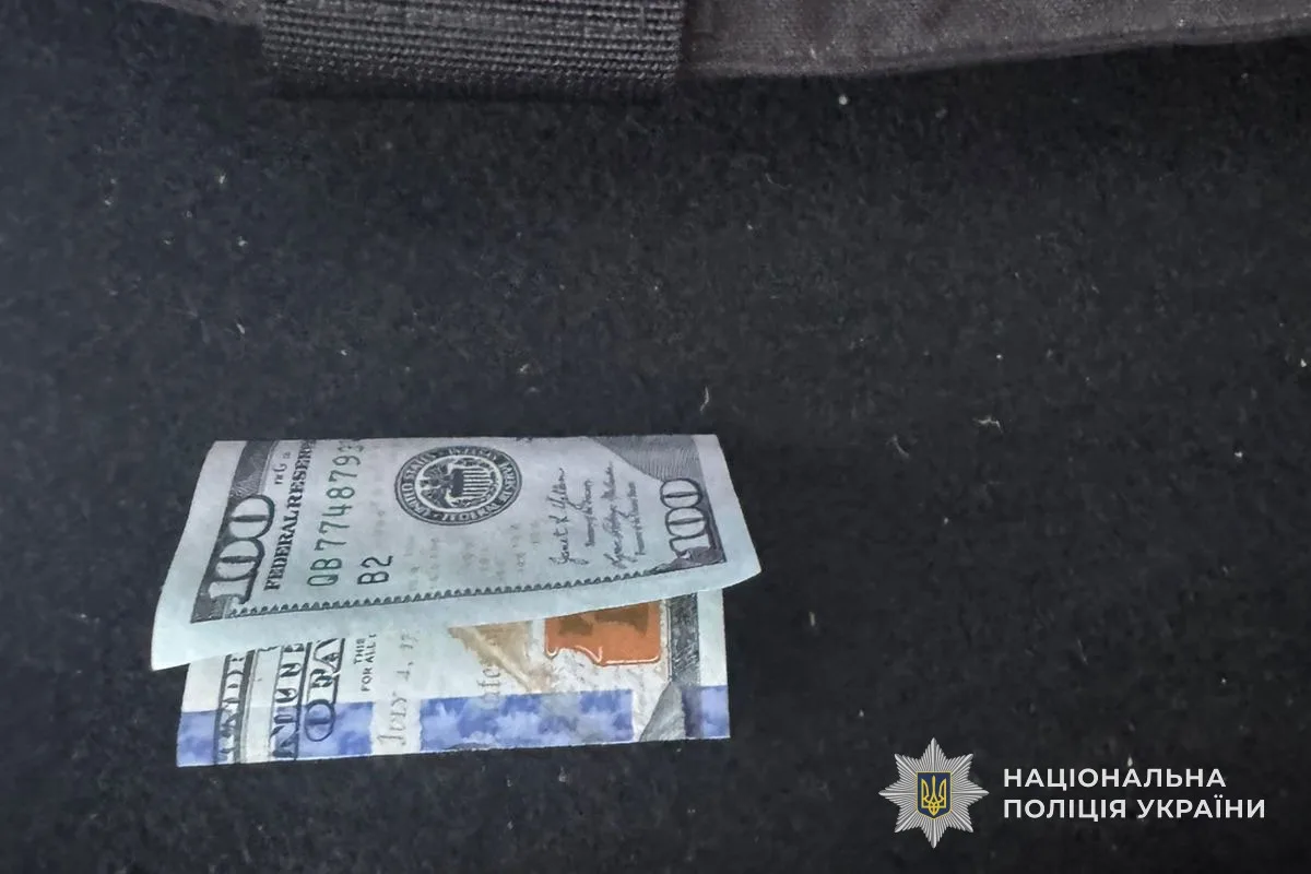На Кременеччині жінка пропонувала поліцейським 100 доларів хабаря