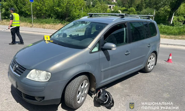 У Кременці у ДТП потрапив 17-річний мотоцикліст