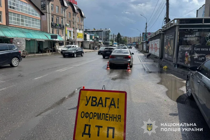 У Тернополі водій на 