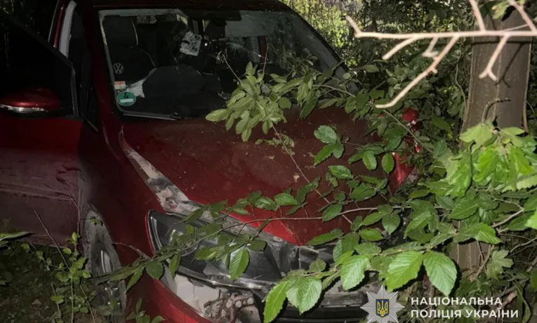 «Телефонувала дитина»: нічна автопригода на Тернопільщині з двома постраждалими