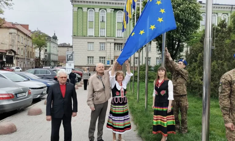 9 травня тернополяни разом з усією Європою відзначають День Європи