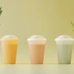 Стакани з купольною кришкою
