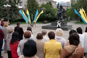 У Тернополі вшанували 165-ту річницю перепоховання Тараса Шевченка