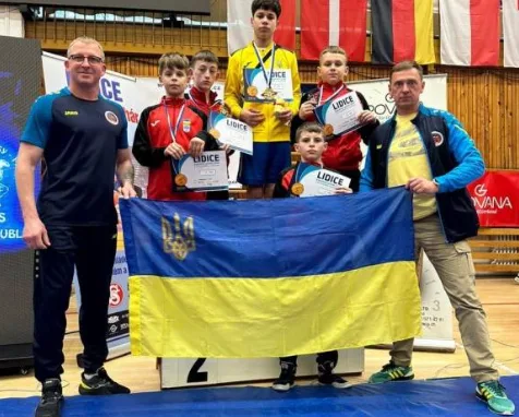 Тернопільські борці вибороли чотири золоті медалі у Чехії