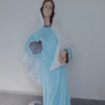 На Борщівщині вандали кинули каменем у фігуру Божої Матері