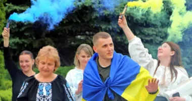 У Шумську зустріли звільненого з полону Андрія Кузьмича