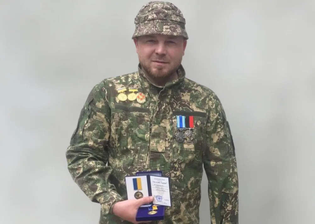 Військовий з Гусятинщини нагороджений відзнакою Президента України
