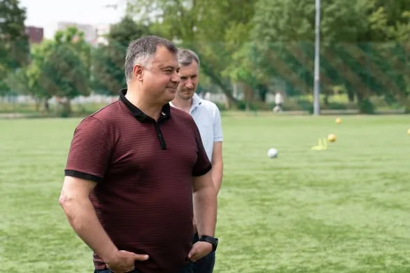 Начальник Тернопільської ОВА зустрівся з ветеранами-футболістами команди «Вікінги»