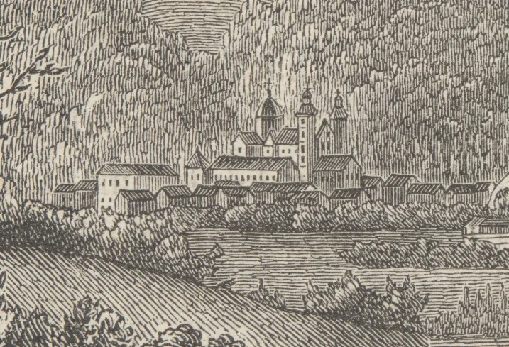 Романтичний образ Кременця у гравюрі 1860 року