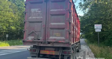 На Тернопільщині вилучили автопоїзд із майже 20 кубометрами бука