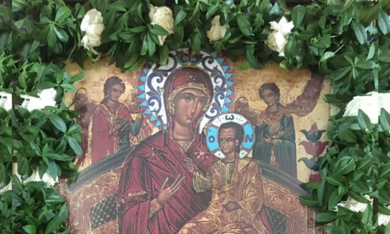 копія Чудотворної ікони Пресвятої Богородиці «Всецариця»