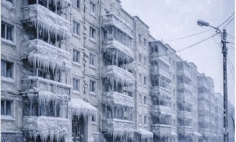 зима без опалення