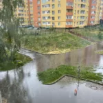 У Тернополі підтопило багатоповерхівку