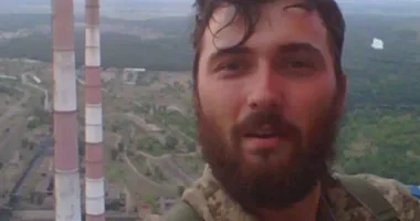 Віталій Дерех на ТЕЦ у м. Щастя, 2015 р. З архіву Віталія Дереха