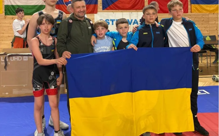 Юні борці з Тернополя здобули перемоги на міжнародному турнірі в Чехії