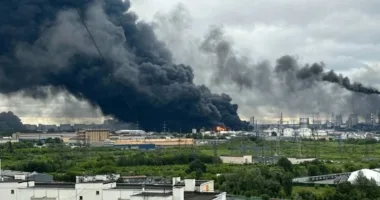Усе небо чорне...: У Москві поскаржилися на масовану атаку дронів