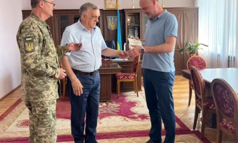Офіцер із Заліщицької громади Роман Ковчак отримав відзнаку Головнокомандувача ЗСУ