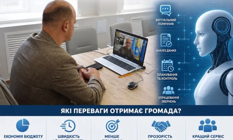 Штучний інтелект замість чиновників: у Чорткові готують масштабну реформу міськради